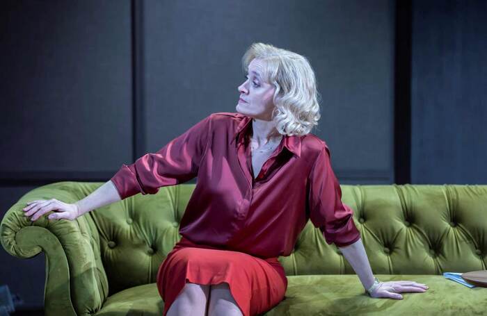 Anne-Marie Duff in The Little Foxes at the Young Vic, London. Photo: Johan Persson