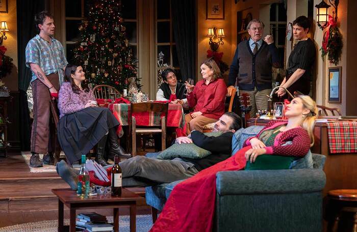 The cast of Cult of Love at Helen Hayes Theatre, New York. Photo: Joan Marcus