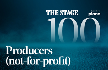 The Stage 100 2025: producers (not-for-profit)