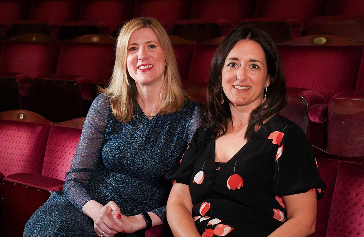 Claire Walker and Hannah Essex, co-chief executives of Society of London Theatre and UK Theatre