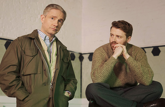 Martin Freeman and Jack Lowden will star in the West End transfer of The Fifth Step. Photo: Phil Fisk