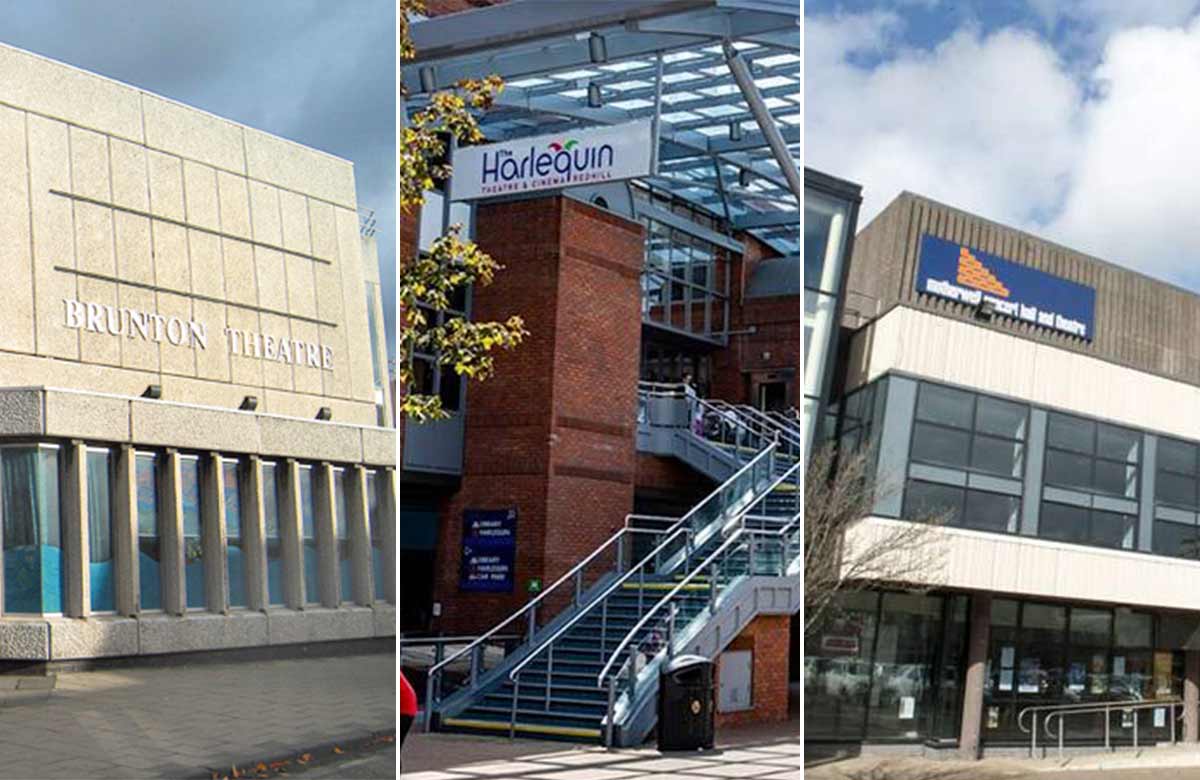 Brunton Theatre, Harlequin Theatre and Motherwell Concert Hall