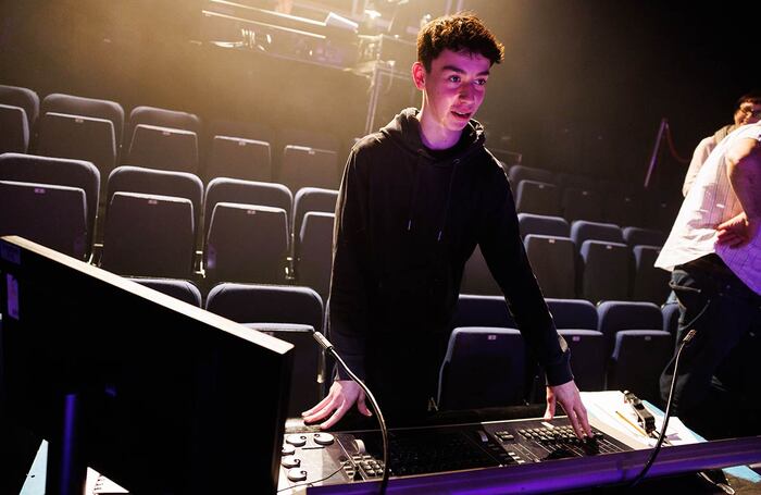 A student learning technical theatre skills on a course at Tring Park School for the Performing Arts in Hertfordshire. Photo: BGR Photography A student learning technical theatre skills on a course at Tring Park School for the Performing Arts in Hertfordshire. Photo: BGR Photography