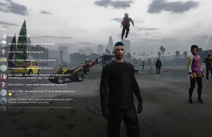 A scene from Grand Theft Hamlet. Photo: Mubi