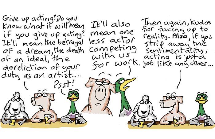 Hamlet, by Harry Venning
