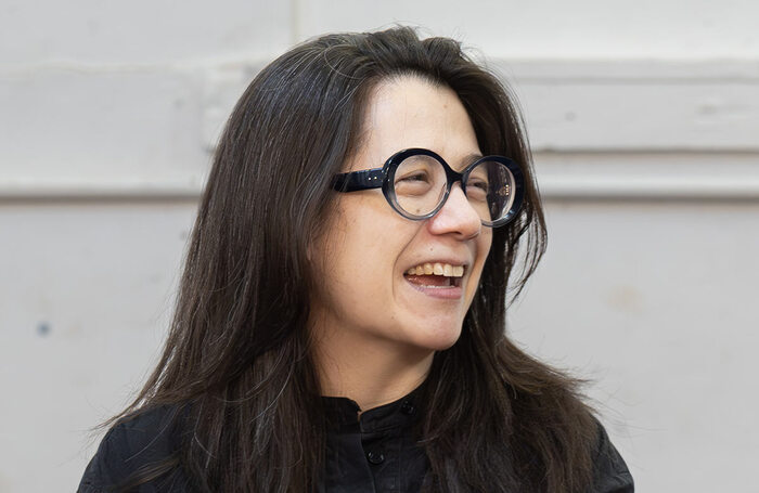 Ann Yee in rehearsal for Otherland at the Almeida Theatre, London. Photo: Marc Brenner