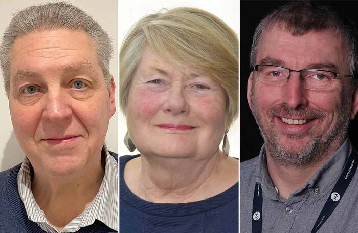 Rupert Bielby, Sue Uings and Bryan Raven