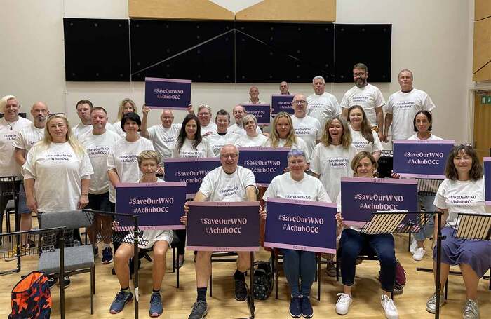 WNO chorus members in August 2024. Photo: Equity