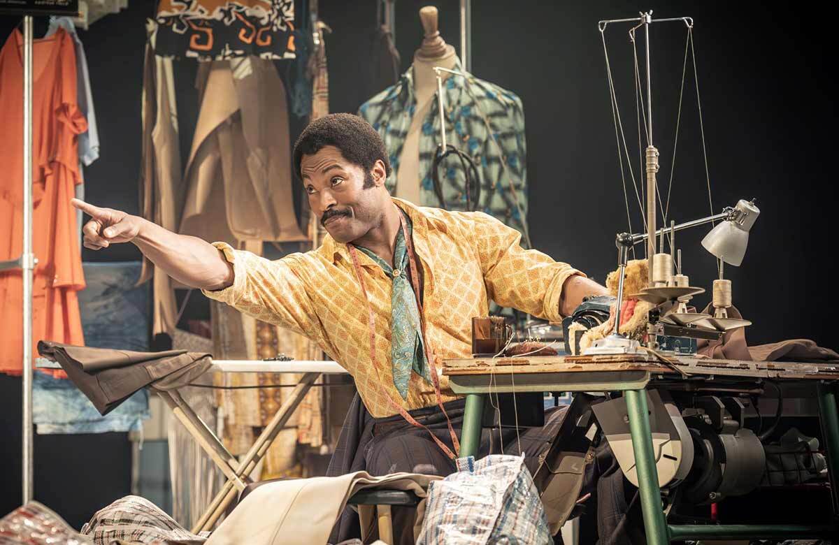 Arinzé Kene in Alterations at the Lyttelton, National Theatre, London. Photo: Marc Brenner