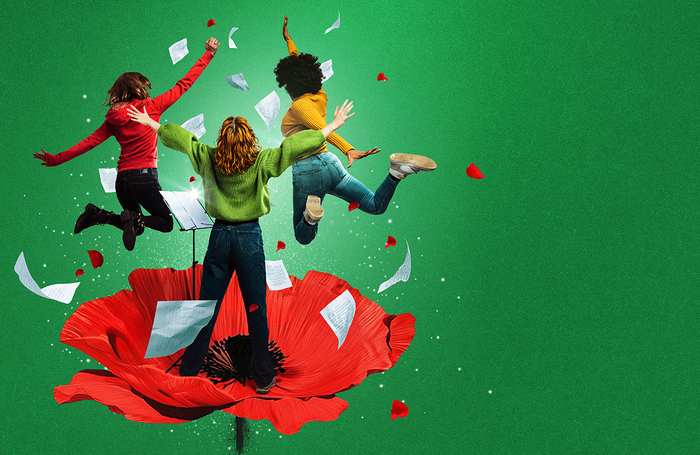 The musical follows a group of women singing in a choir as they await their partners' return from war