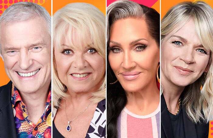Jeremy Vine, Elaine Paige, Michelle Visage and Zoe Ball. Photo: BBC Jeremy Vine, Elaine Paige, Michelle Visage and Zoe Ball. Photo: BBC
