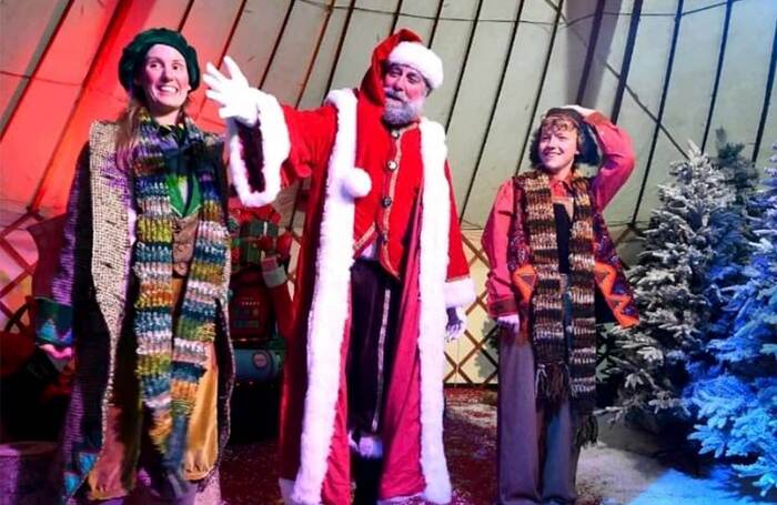 Sneaky Experience's Liverpool production of Christmas-Shire. Photo: Shea McGinn
