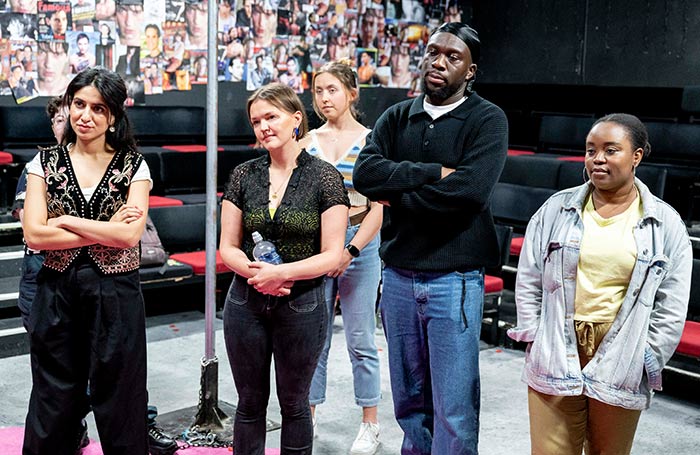 Members of Shepard Tone, Speakbeat Collective and Visual Sauce, whose work will feature in Forge Festival at Southwark Playhouse Borough. Photo: David Jensen (1)