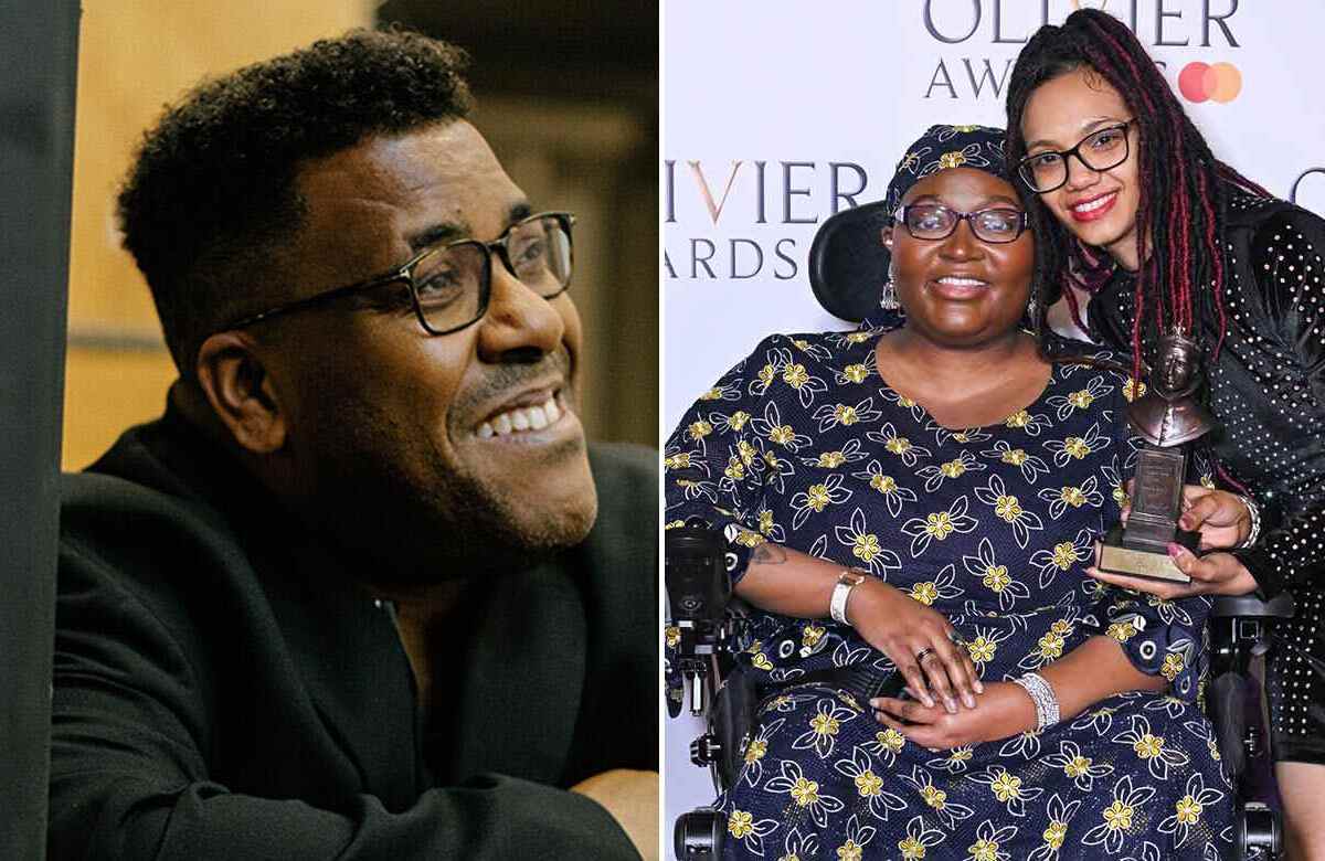 Roy Williams and Matilda Feyiṣayọ Ibini (with Jade Lewis). Photos:Feruza Afewerki/Joanne Davidson Roy Williams and Matilda Feyiṣayọ Ibini (with Jade Lewis). Photos:Feruza Afewerki/Joanne Davidson