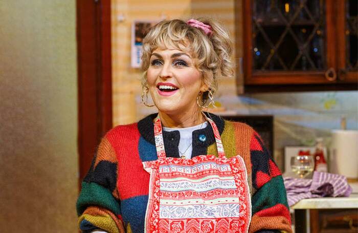 Helen Carter in Shirley Valentine at the Everyman Theatre, Liverpool. Photo: Andrew AB Photography