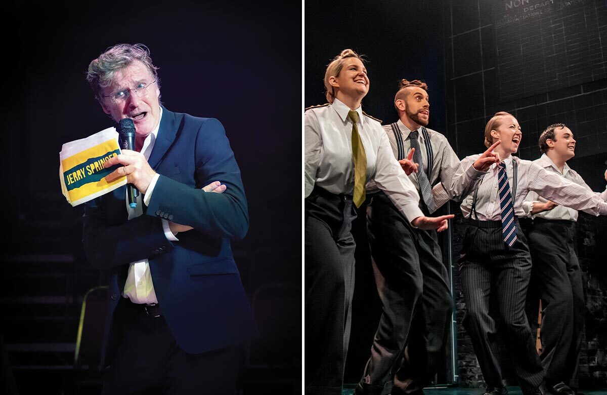 Jerry Springer &ndash; the Opera and Operation Mincemeat were both originally performed at scratch nights. Photo: Anthony Robling/Matt Crockett