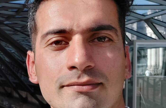 Welsh theatremaker Mehdi Razi, who has received one of the Creative Access grants Welsh theatremaker Mehdi Razi, who has received one of the Creative Access grants
