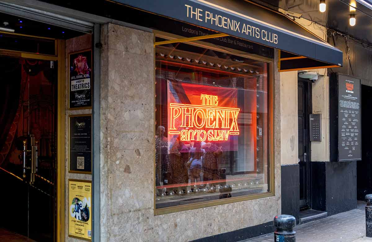 London's Phoenix Arts Club, which is at risk of closure. Photo: Abdul N Quraishi - Abs/Shutterstock