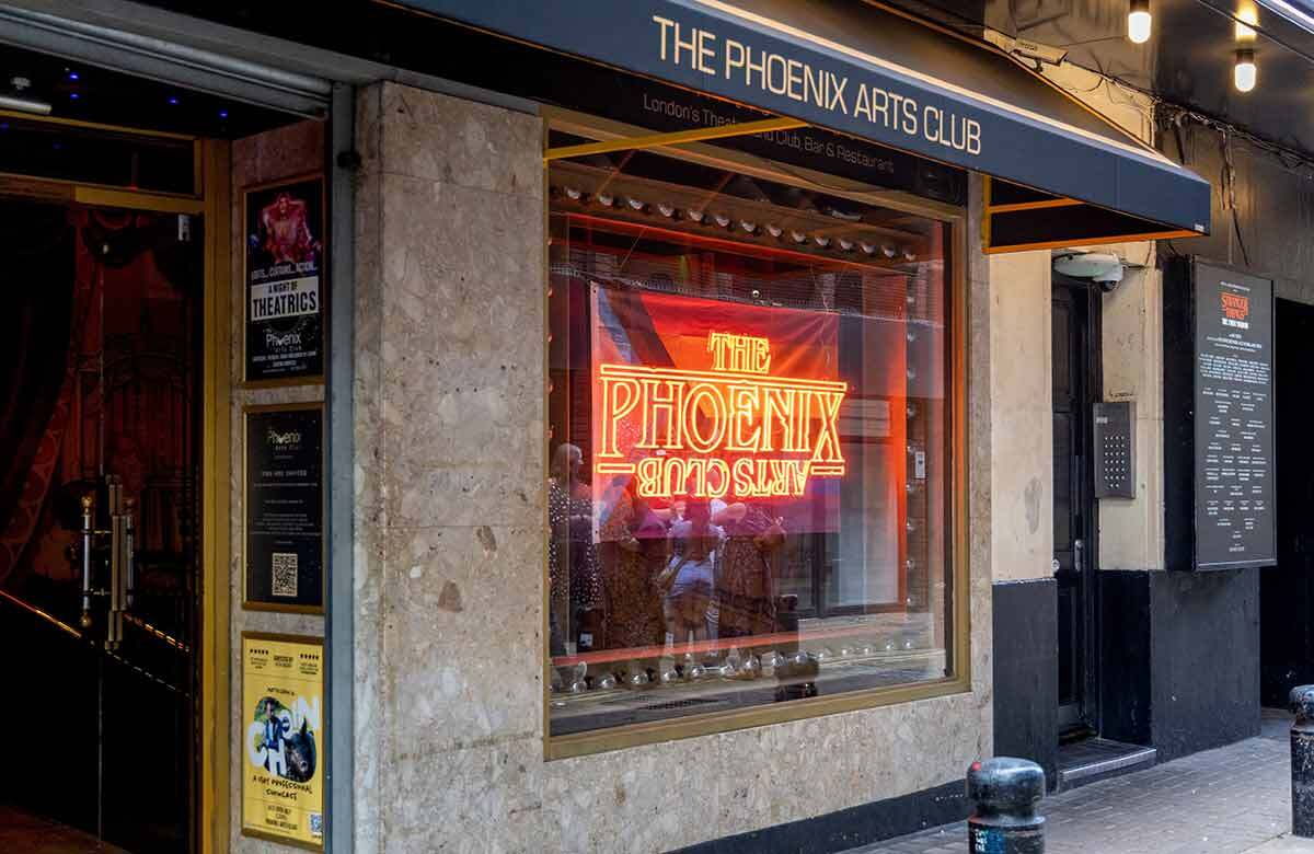 London's Phoenix Arts Club. Photo: Abdul N Quraishi - Abs/Shutterstock