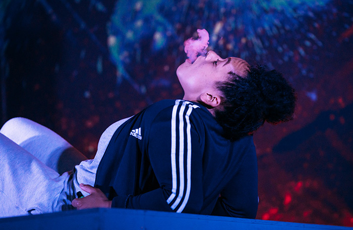 Narisha Lawson in Rupture at Live Theatre, Newcastle. Photo: VonFox Promotions