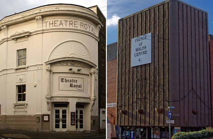 Margate's Theatre Royal and Prince of Wales Theatre, Cannock. Photos: Ian Grundy/Shutterstock