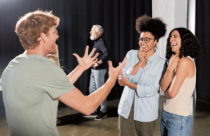 For many of our panellists, the highlight of working in theatre is the backstage camaraderie and build-up to a show. Photo: Shutterstock For many of our panellists, the highlight of working in theatre is the backstage camaraderie and build-up to a show. Photo: Shutterstock