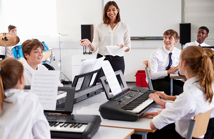 Researchers have found a significant downturn in the number of those opting to study drama and music. Photo: Shutterstock