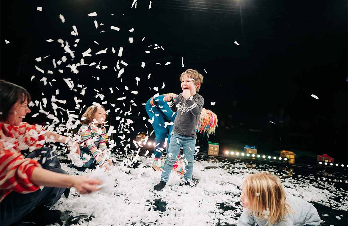 Barrowland Ballet’s award-winning production The Gift, one of the Early Years Festive Commissions. Photo: Andrew Perry Barrowland Ballet’s award-winning production The Gift, one of the Early Years Festive Commissions. Photo: Andrew Perry