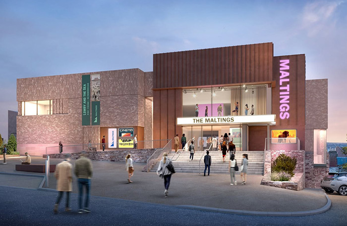 Artist's impression of how the redeveloped Maltings arts centre in Berwick-upon-Tweed will look
