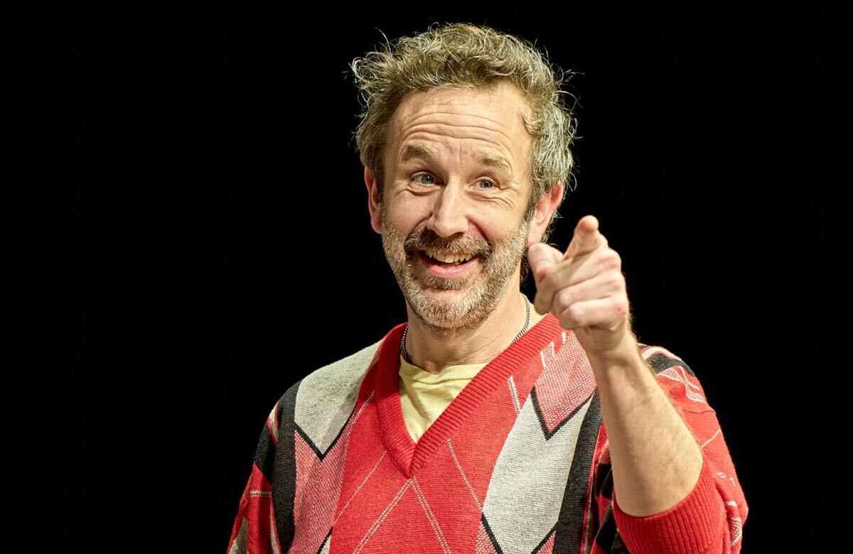 Chris O'Dowd in The Brightening Air at the Old Vic, London. Photo: Manuel Harlan