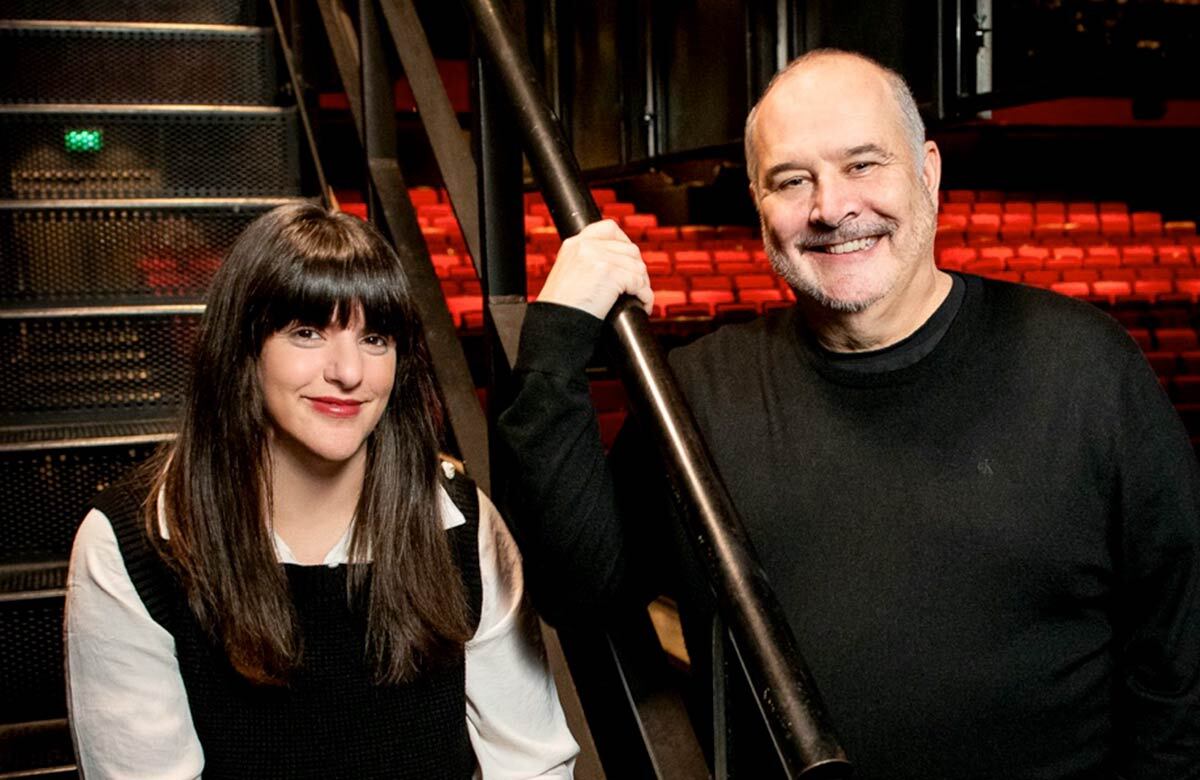 Katy Lipson and Michael McFadden of TRW Production. Photo: David Jepsen
