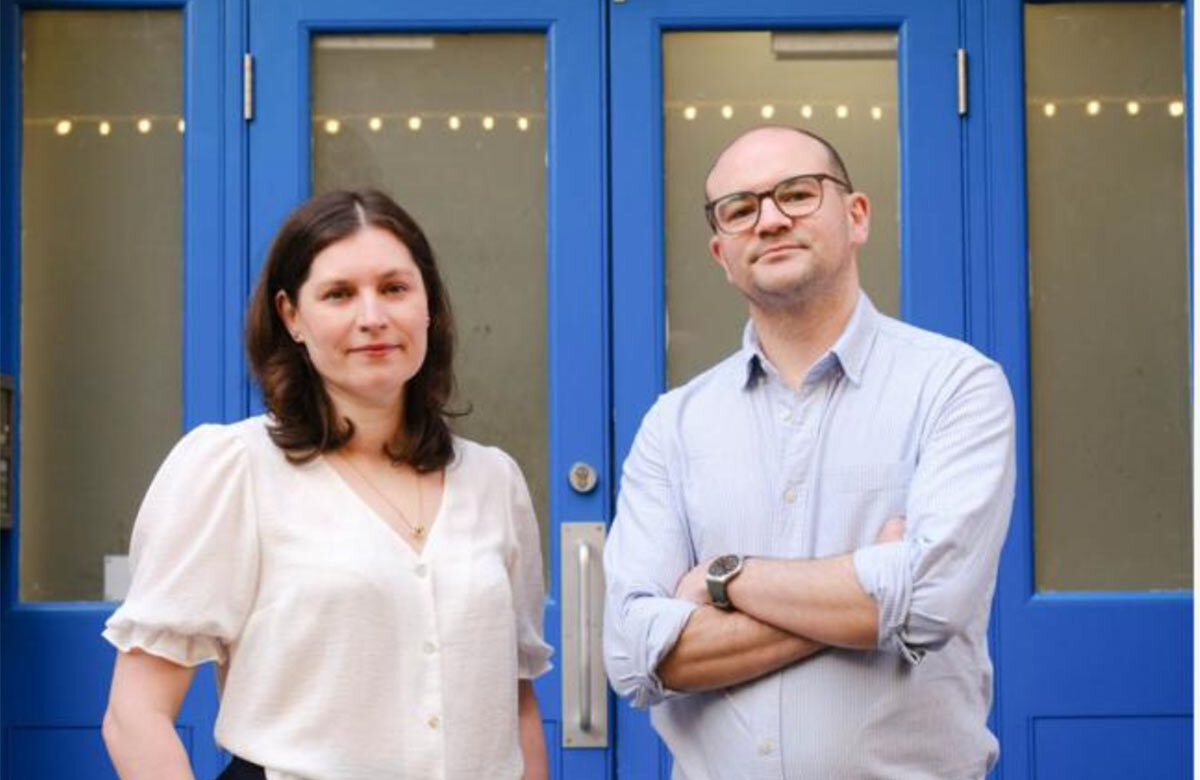 Hanna Osmolska and Simon Friend of Melting Pot, formerly Simon Friend Entertainment. Photo: Damian Robertson Hanna Osmolska and Simon Friend of Melting Pot, formerly Simon Friend Entertainment. Photo: Damian Robertson
