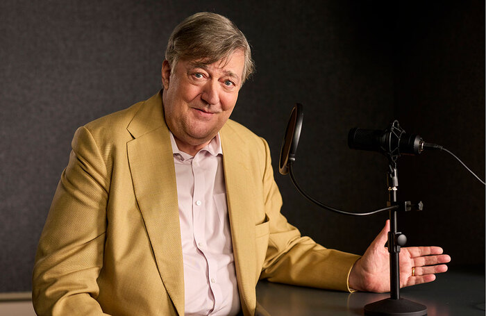 An AI clone of Stephen Fry's voice is to feature in the world premiere of Sage & Jester's show VOCALIZE. Photo credit: David Levene.
