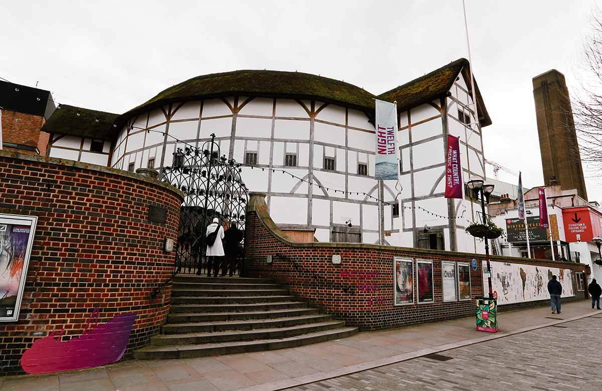 Shakespeare's Globe, London. Photo: Shutterstock
