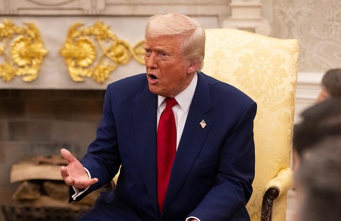 Donald Trump, president of the US, where major institutions are being defunded, censored and shuttered. Photo: Shutterstock