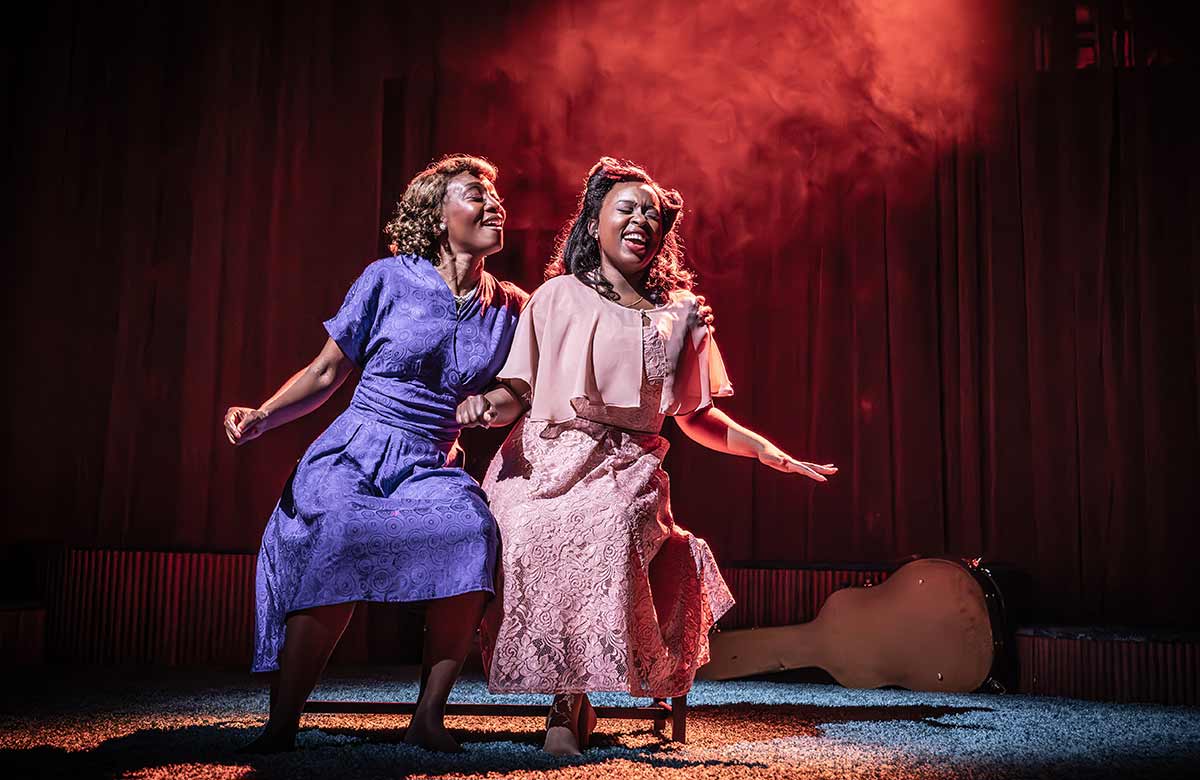 Beverley Knight and Ntombizodwa Ndlovu in Marie and Rosetta at Rose Theatre (c) Marc Brenner