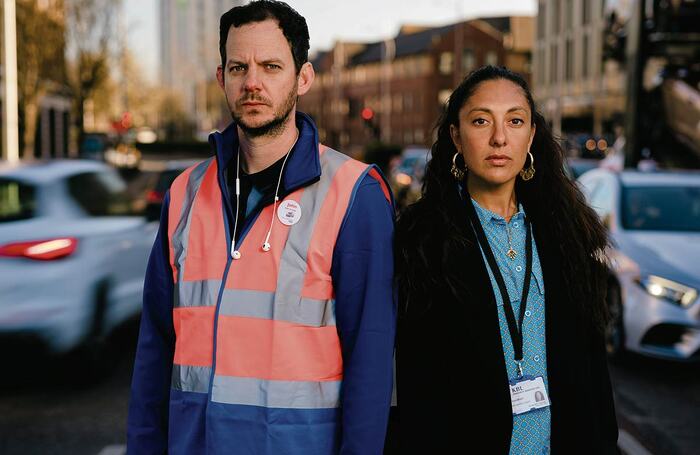 Biting Point, written by Sid Sagar and produced by Middle Child, will be staged on top of the Fruit Market car park in Hull from May 10-18. Photo: Tom Arran