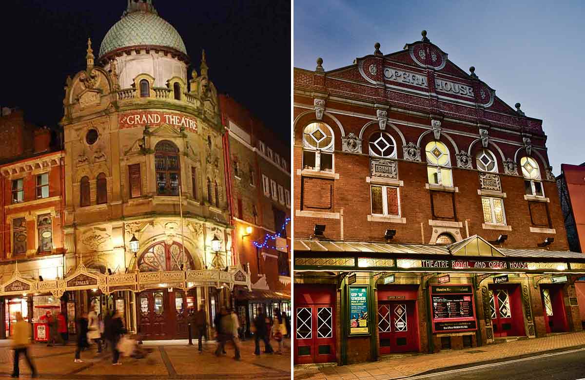Blackpool Grand Theatre and Theatre Royal Wakefield. Photo: Sean Conboye/Rob Booker