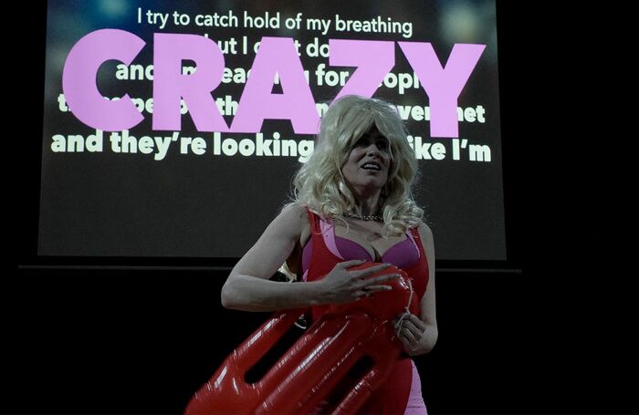 Katie Hurley in You&rsquo;re SO F**king Croydon!, runner-up in the 2024 Brighton Fringe Award for Excellence. Photo: Ghost Chan