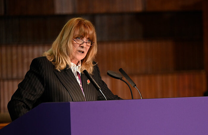 Equity President Lynda Rooke. Photo: Neil Harrison