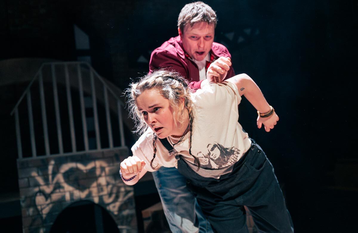 Molly Geddes and Ryan J Mackay in Water Colour at Pitlochry Festival Theatre. Photo: Tommy Ga Ken Wan