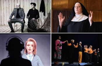 Theatertreffen 2025: Sancta | Se&ntilde;ora Carrar&rsquo;s Rifles/Choking Lead | Our German Fairytale | [EOL]. End of Life review