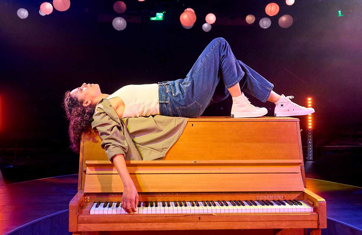 Anoushka Lucas in Elephant at Menier Chocolate Factory, London. Photo: Manuel Harlan Anoushka Lucas in Elephant at Menier Chocolate Factory, London. Photo: Manuel Harlan