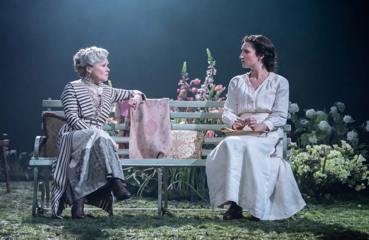 Imelda Staunton and Bessie Carter in Mrs Warren's Profession at the Garrick Theatre, London. Photo: Johan Persson