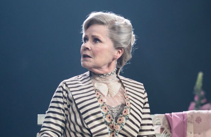 Imelda Staunton in Mrs Warren's Profession at the Garrick Theatre, London. Photo: Johan Persson