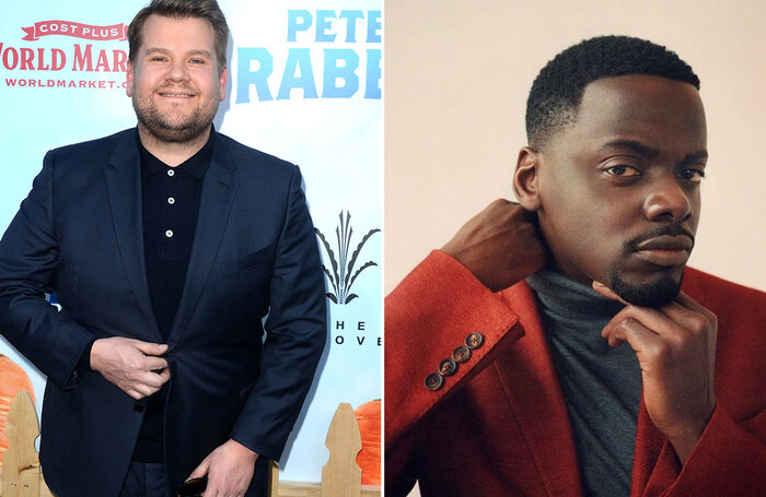 James Corden (2018, Shutterstock) and Daniel Kaluuya James Corden (2018, Shutterstock) and Daniel Kaluuya