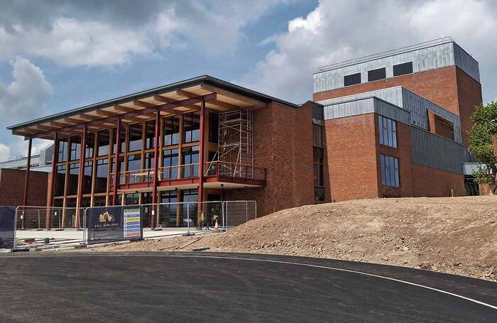 Theatr Clwyd, as it prepares for the first phase of full reopening after three years and a &pound;50 million refurbishment. Photo: Nicholas Davies