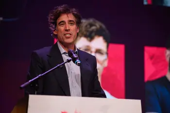 Stephen Mangan at The Stage Debut Awards