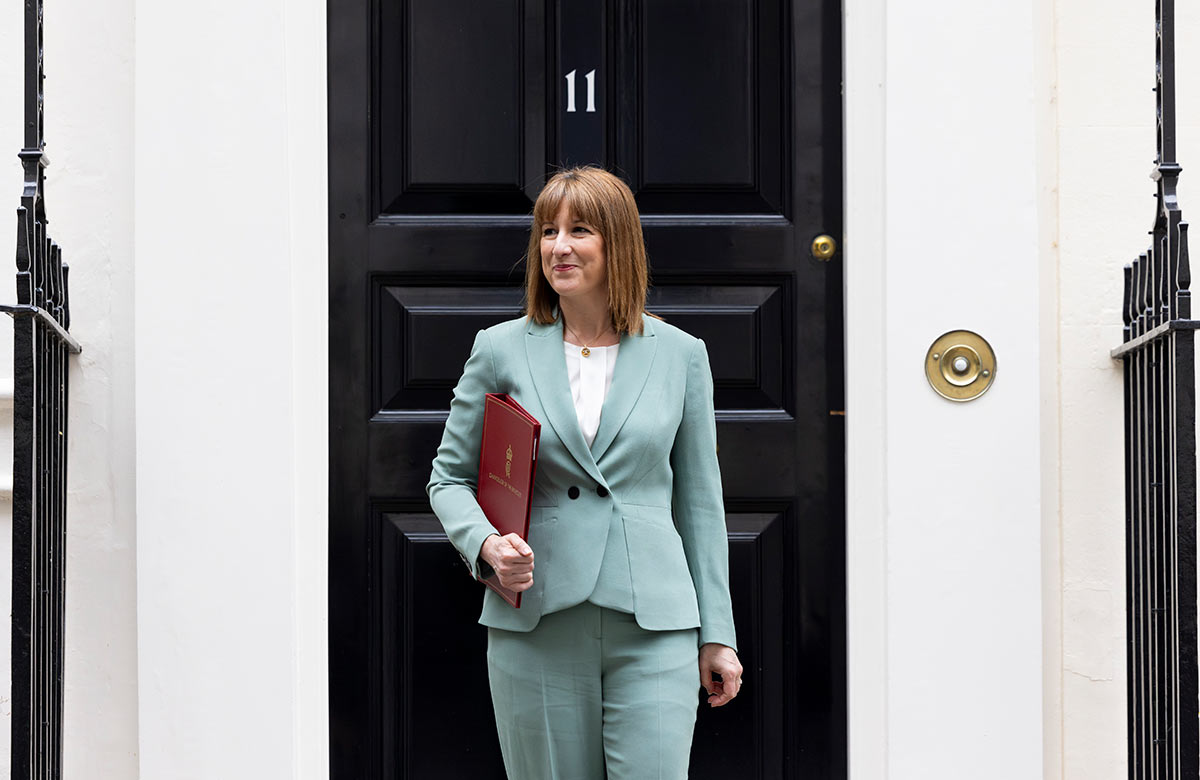 Chancellor Rachel Reeves leaves No 11 Downing Street to deliver her spending review. Photo: Kirsty O'Connor/Treasury Chancellor Rachel Reeves leaves No 11 Downing Street to deliver her spending review. Photo: Kirsty O'Connor/Treasury
