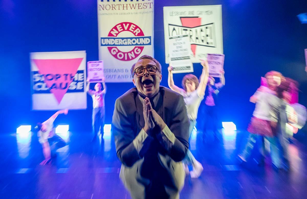 Lewey Hellewell in Detention by Gary Clarke Company at The Place, London. Photo: Tristram Kenton